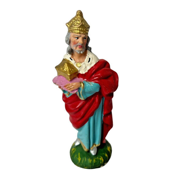 Vintage Ceramic Nativity Wismen Replacement standing‎ - Picture 1 of 3